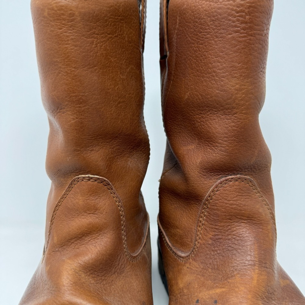 Rocky Wellington FQ0002785 Brown‎ Steel Toe Cowboy Western Work Boots Size 11 M - Picture 8 of 16